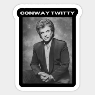 Conway Twitty Sticker